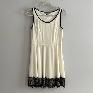 Express tank style dress. Cream/off white in color. Size 4